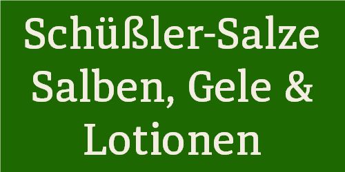 DHU Schüßler-Salze Salbe, Gel & Lotion